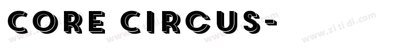 Core Circus字体转换